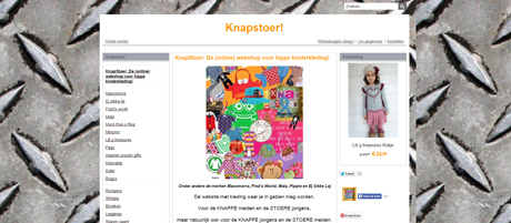 Knapstoer | De webshop voor hippe kinderkleding!